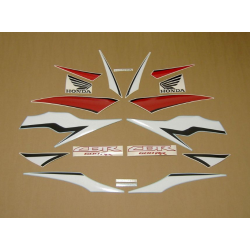 SUZUKI HAYABUSA 2008 - DARK BLUE VERSION DECALS