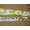 Honda CBR 600RR 2009 - GREEN/BLACK VERSION DECALS