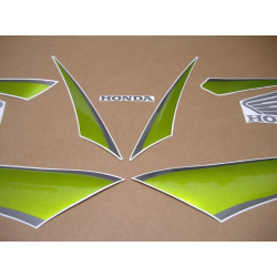 Honda CBR 600RR 2009 - GREEN/BLACK VERSION DECALS