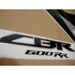 Honda CBR 600RR 2010 - RED/BLACK VERSION DECALS