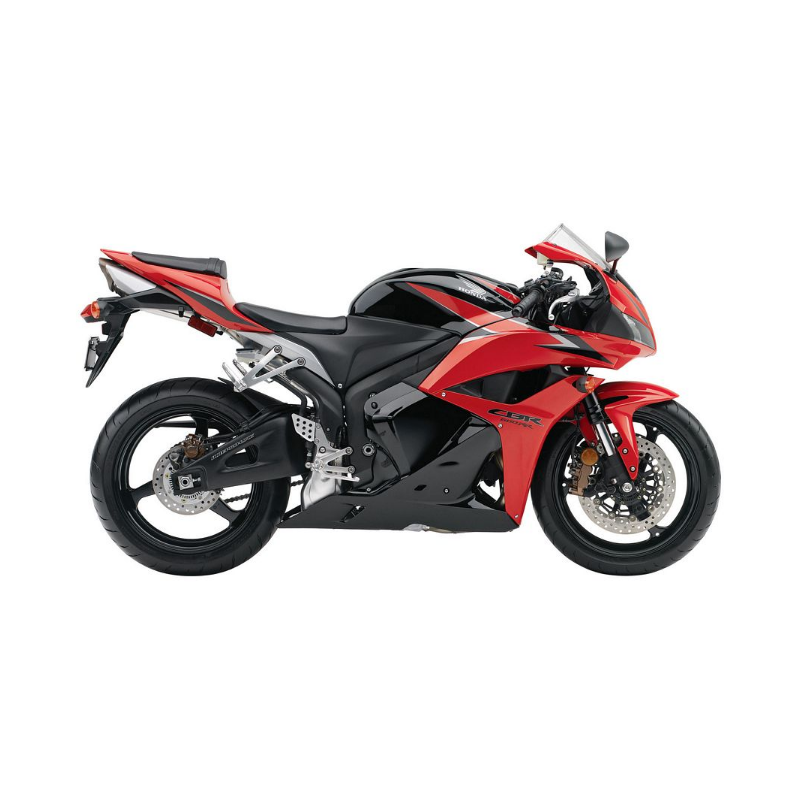 Honda CBR 600RR 2010 - RED/BLACK VERSION DECALS