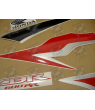 Honda CBR 600RR 2011 - BLACK/RED VERSION DECALS