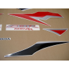 Honda CBR 600RR 2011 - BLACK/RED VERSION DECALS