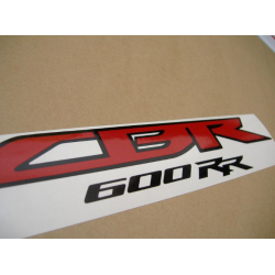 Honda CBR 600RR 2011 - WHITE/BLUE/BLACK VERSION DECALS