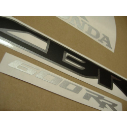 Honda CBR 600RR 2012 - BLACK VERSION DECALS