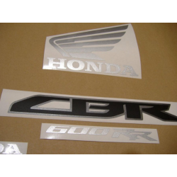 Honda CBR 600RR 2012 - BLACK VERSION DECALS