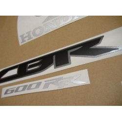 Honda CBR 600RR 2012 - BLACK VERSION DECALS