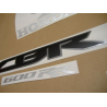 Honda CBR 600RR 2012 - BLACK VERSION DECALS