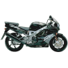 SUZUKI HAYABUSA 2008 - DARK BLUE VERSION DECALS