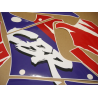 SUZUKI HAYABUSA 2008 - DARK BLUE VERSION DECALS