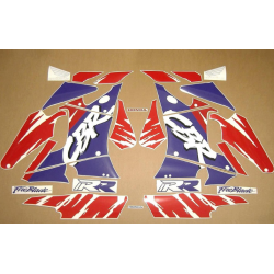 SUZUKI HAYABUSA 2008 - DARK BLUE VERSION DECALS