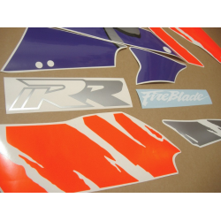 SUZUKI HAYABUSA 2008 - DARK BLUE VERSION DECALS