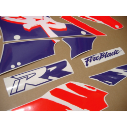 SUZUKI HAYABUSA 2008 - DARK BLUE VERSION DECALS