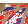 SUZUKI HAYABUSA 2008 - DARK BLUE VERSION DECALS
