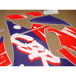 SUZUKI HAYABUSA 2008 - DARK BLUE VERSION DECALS