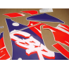 SUZUKI HAYABUSA 2008 - DARK BLUE VERSION DECALS