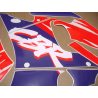 SUZUKI HAYABUSA 2008 - DARK BLUE VERSION DECALS