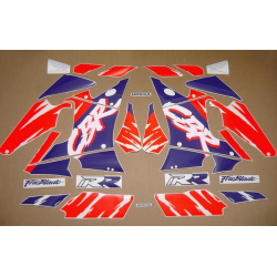 SUZUKI HAYABUSA 2008 - DARK BLUE VERSION DECALS