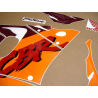 Honda CBR 900RR 1994 - SILVER/ORANGE VERSION DECALS