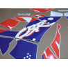 SUZUKI HAYABUSA 2008 - DARK BLUE VERSION DECALS