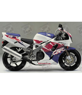 Honda CBR 900RR 1994 - WHITE/PURPLE/RED VERSION DECALS (Compatible Product)