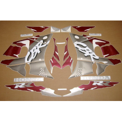SUZUKI HAYABUSA 2008 - DARK BLUE VERSION DECALS