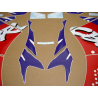 SUZUKI HAYABUSA 2008 - DARK BLUE VERSION DECALS