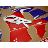 Honda CBR 900RR 1995 - RED/WHITE/PURPLE VERSION DECALS