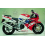 Honda CBR 900RR 1995 - RED/WHITE/PURPLE VERSION DECALS (Compatible Product)