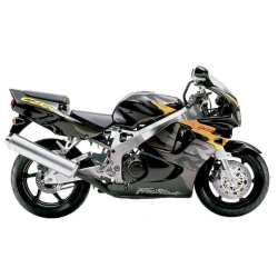 SUZUKI HAYABUSA 2008 - DARK BLUE VERSION DECALS