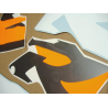 Honda CBR 919RR 1996 - GREY/ORANGE/WHITE VERSION DECALS