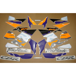 SUZUKI HAYABUSA 2008 - DARK BLUE VERSION DECALS