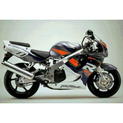Honda CBR 919RR 1996 - GREY/ORANGE/WHITE VERSION DECALS