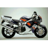 SUZUKI HAYABUSA 2008 - DARK BLUE VERSION DECALS