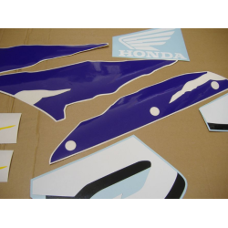 SUZUKI HAYABUSA 2008 - DARK BLUE VERSION DECALS