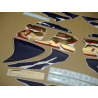 SUZUKI HAYABUSA 2008 - DARK BLUE VERSION DECALS