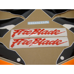 Honda CBR 919RR 1999 - GREEN VERSION DECALS
