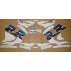 Honda CBR 919RR 1999 - WHITE/RED/BLUE VERSION DECALS