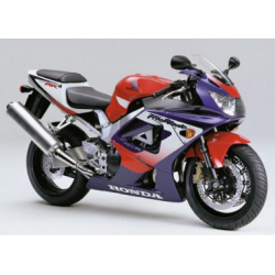 Honda CBR 929RR 2000 - RED/BLUE/WHITE VERSION DECALS