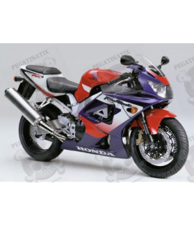 Honda CBR 929RR 2000 - RED/BLUE/WHITE VERSION DECALS (Compatible Product)