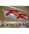 Honda CBR 954RR 2002 - SILVER VERSION DECALS