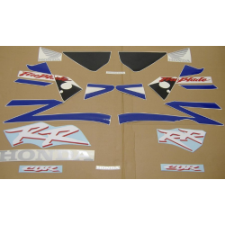 SUZUKI HAYABUSA 2008 - DARK BLUE VERSION DECALS