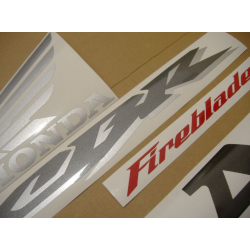 Honda CBR 1000RR 2004 - BLACK/GREY VERSION DECALS