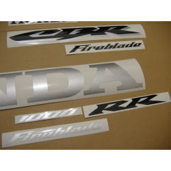 SUZUKI HAYABUSA 2008 - DARK BLUE VERSION DECALS