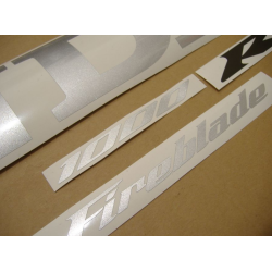 SUZUKI HAYABUSA 2008 - DARK BLUE VERSION DECALS