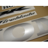 Honda CBR 1000RR 2004 - RED/BLACK VERSION DECALS