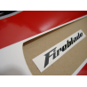 SUZUKI HAYABUSA 2008 - DARK BLUE VERSION DECALS