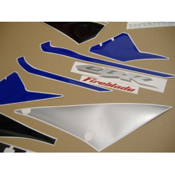 Honda CBR 1000RR 2005 - BLUE/BLACK/SILVER EU VERSION  DECALS