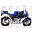 Honda CBR 1000RR 2005 - BLUE/BLACK/SILVER EU VERSION DECALS (Prodotto compatibile)