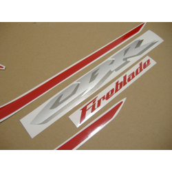 SUZUKI HAYABUSA 2008 - DARK BLUE VERSION DECALS